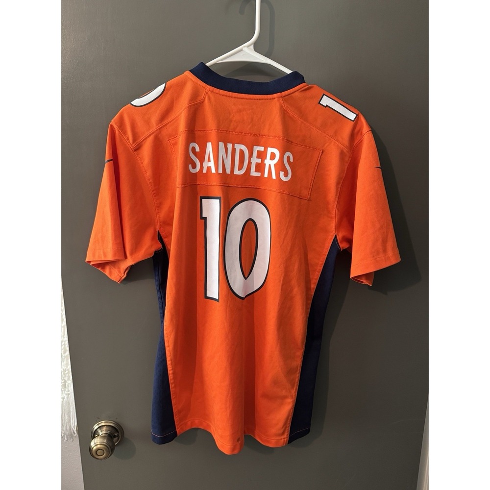 Nike Denver Broncos Emmanuel‎ Sanders #10 On Field Jersey – Youth L - Used
